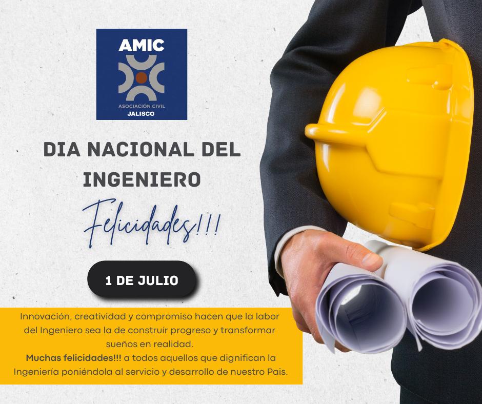 Día Nacional del Ingeniero.

El 29 de octubre de 1973, Eugenio Méndez Docurro, quien fingía como Secretario de Comunicaciones y Transportes del Gobierno Federal, propuso al Presidente de México Luis Echeverría Álvarez, establecer el 1 de Julio como el Día Nacional del Ingeniero.