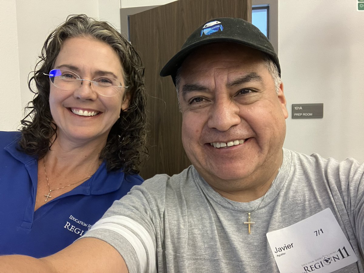 efwmaschool's tweet photo. Day 1 Early bird 🦅 Excited & ready to network & learn in #Launch_K5 at @ESCRegion11 #CSforYall @weteachcs with Monica & Nina
Representing @efwmaschool
@dfwcsta
#networking #learning #teamwork #equity #diversity #confidence #codeisfun #CSforALL #AFEteacher #ITeachCode #fun https://t.co/QND715pKBl