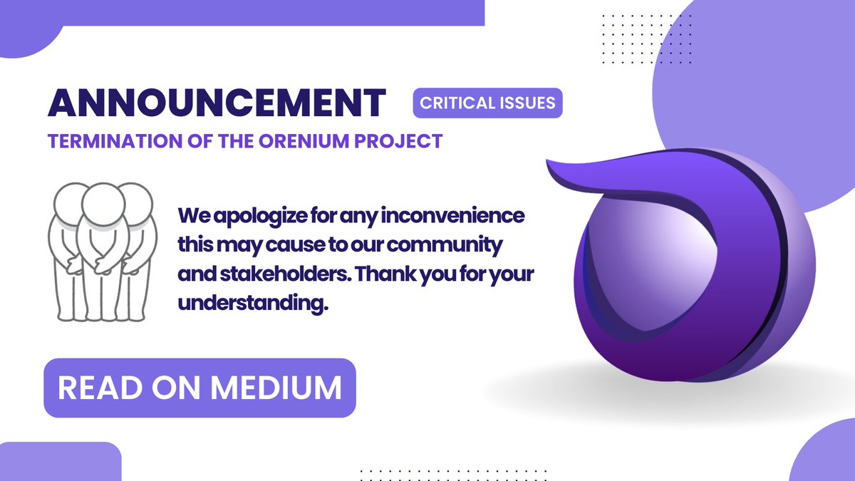 Orenium Protocol tweet media