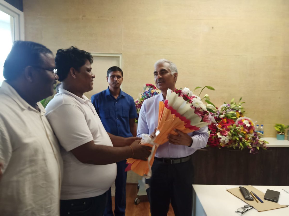 OVSA greets new Chief Secretary Sir <a href="/SecyChief/">ChiefSecyOdisha</a>