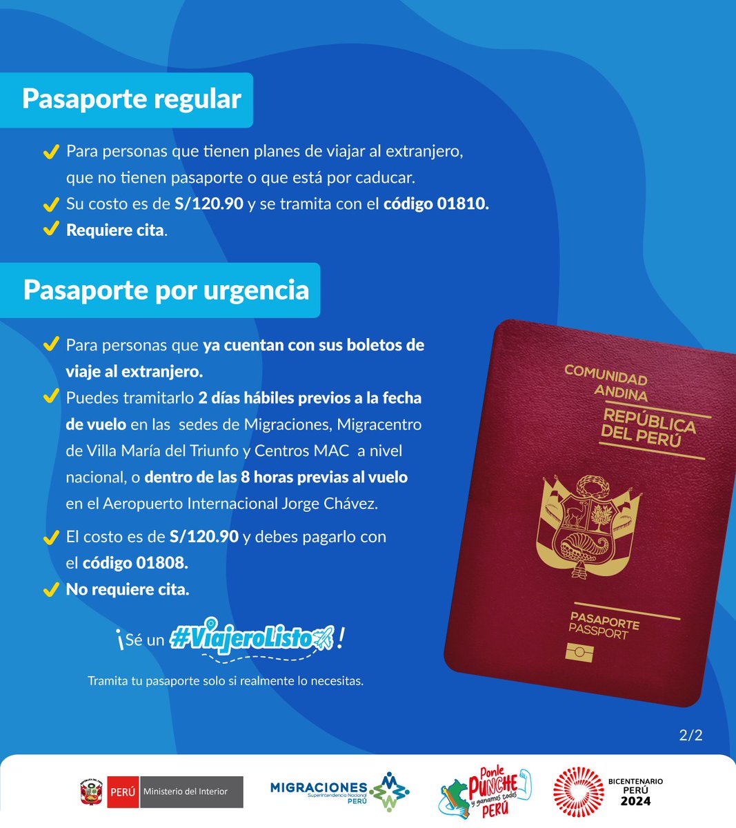 Migraciones Perú tweet media