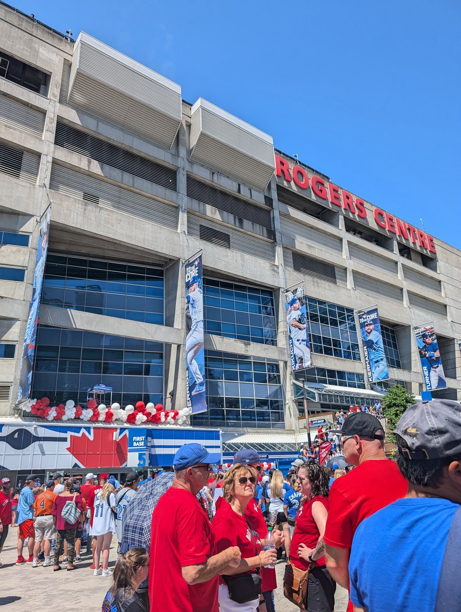 Happy Canada Day!!!  We are headed to see the Jays