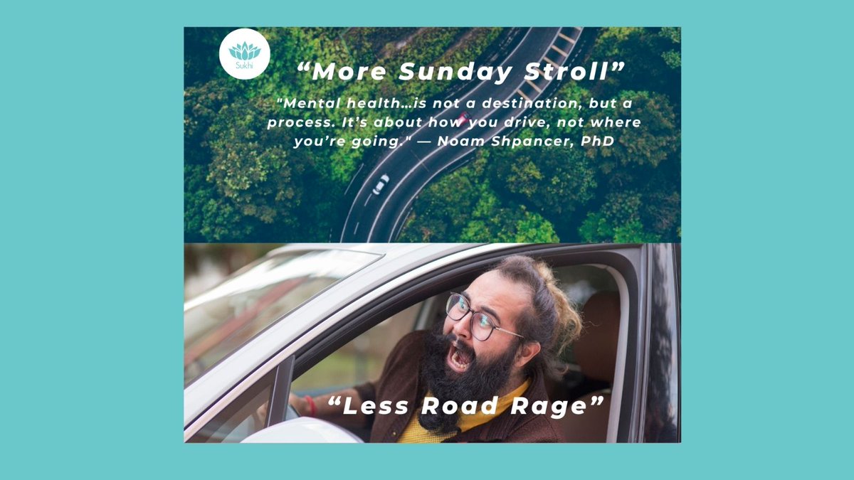 Our mental health is a journey, not a destination.  ️➡️️
Is it just me, or is everyone racing through life?  Let's slow down, enjoy the ride, and focus on the present. #MondayMotivation #MentalHealth
