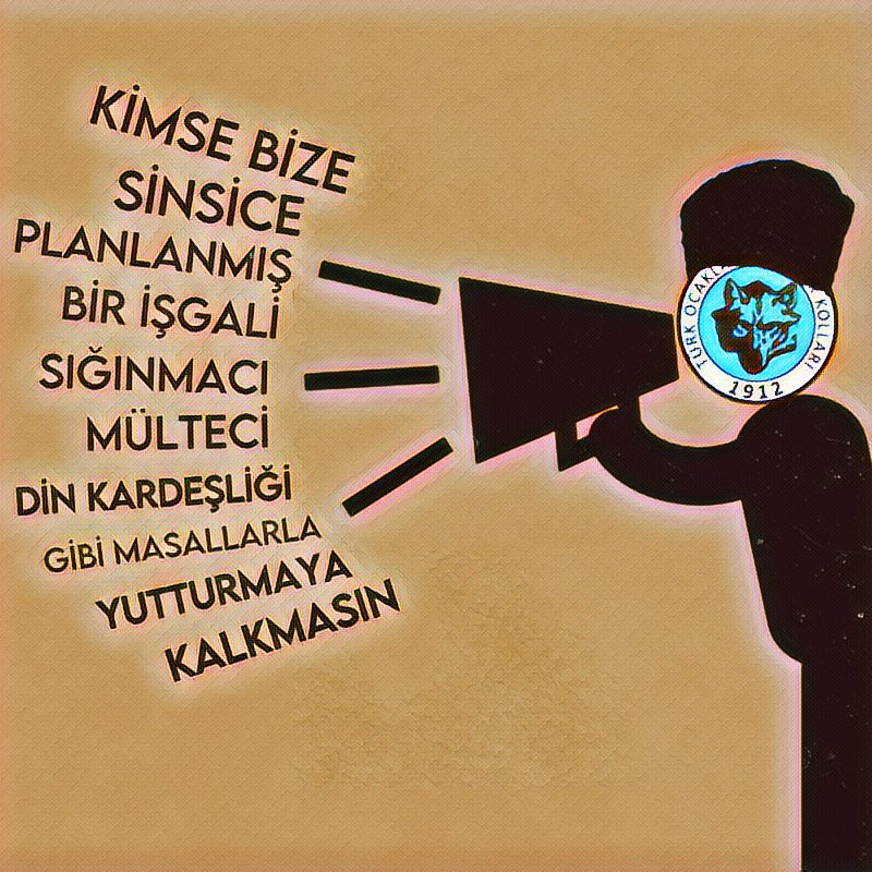 #TürkiyeTürklerindir