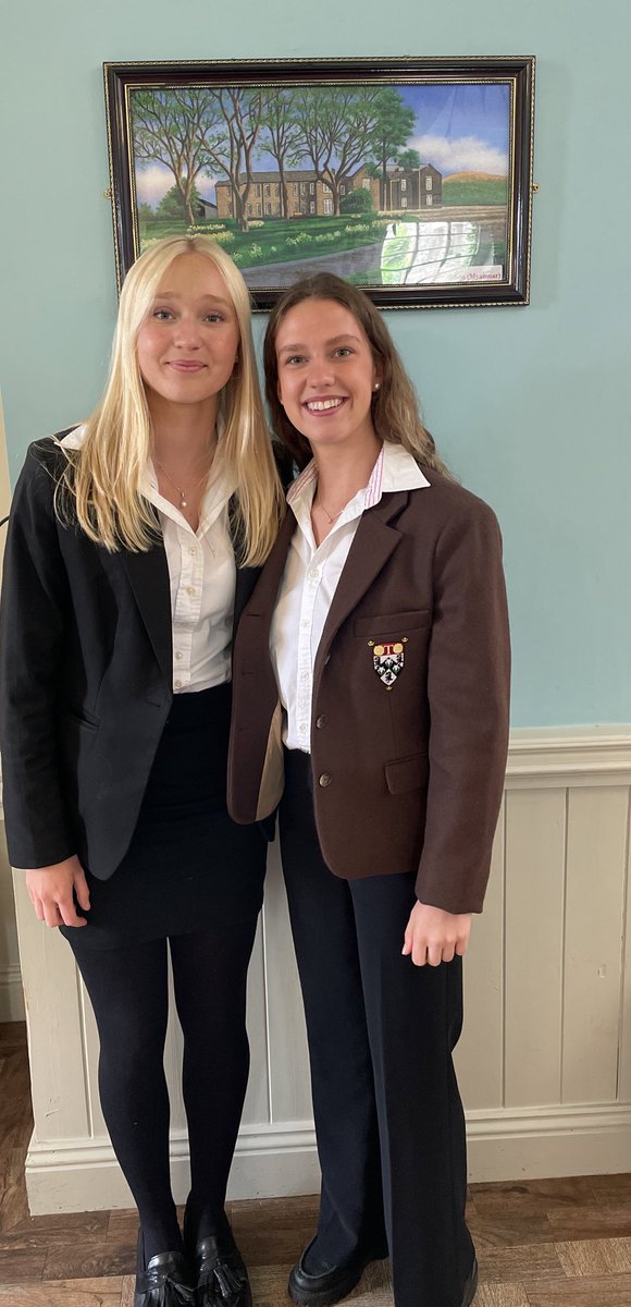 Robertson_Sed's tweet photo. Livi is delighted to hand on the role of Head of School to Ella and we thank Livi for an amazing year as well as looking forward to Ella being fantastic in the role #passingiton 🦋⭐️🤎 https://t.co/P4AhqSz8kY