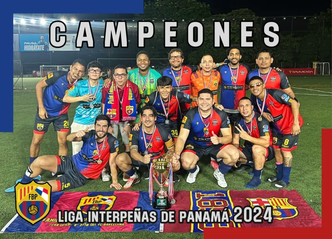 fblaugranapty's tweet photo. Somos Campeones de la Liga @interpenaspty 2024 🏆de fútbol 7v7⚽️
@FCBPenyes #OrgullCuler 💙❤️ https://t.co/fDtZFivCY2