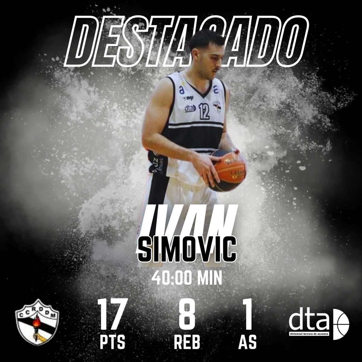 Ivan Simovic en la derrota de Defensores de Maroñas ante Atenas

#DTA2024