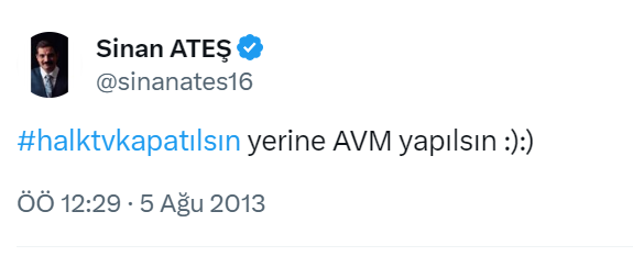 Halk Tv yerine Ülkü Ocakları kapatılsaydı belki de bugün yaşıyor olacaktı