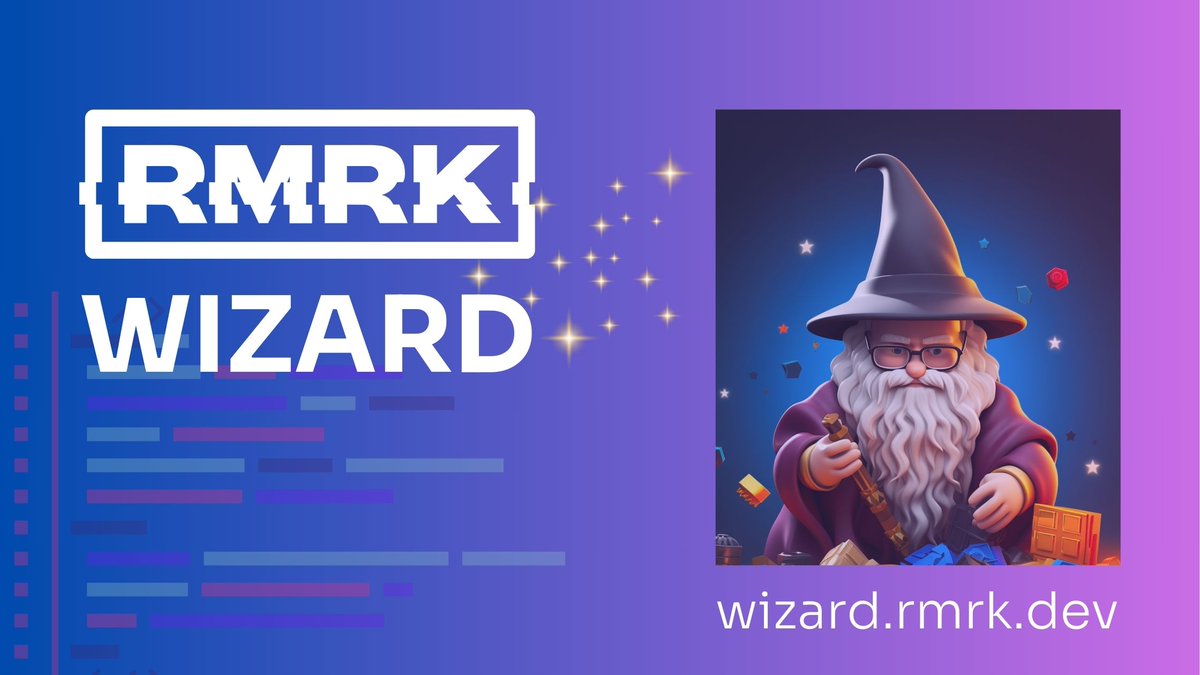 Want to deploy your own RMRK contracts? 

RMRK Wizard provides a convenient way for anyone to get started building their own Modular NFT solution. 

Read all about it here: rmrk.app/blog/arcane-de…

Start using it here: wizard.rmrk.dev