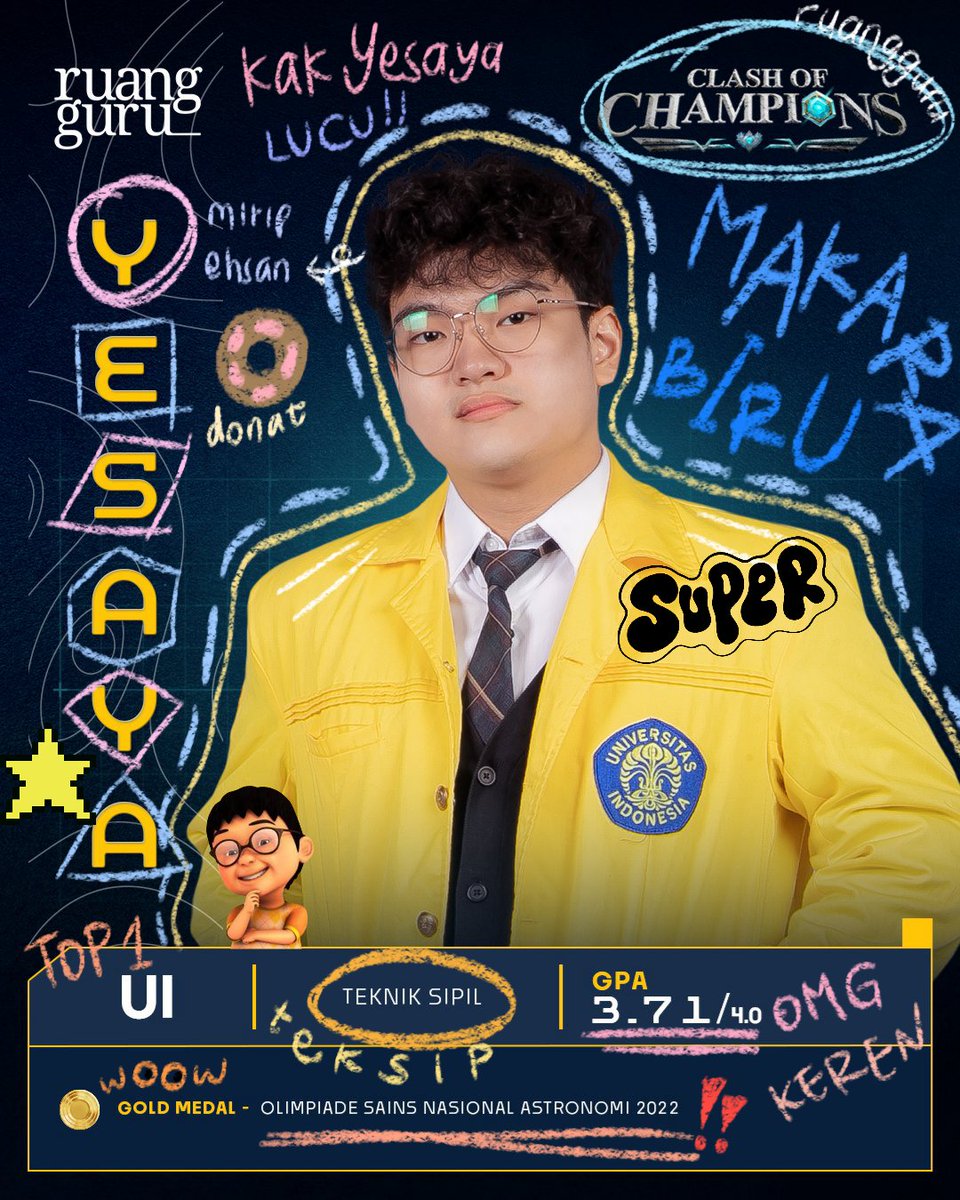hukumnewtoon's tweet photo. versi kak yesaya, kak hanif dan kak naufal 🌟🫶🏻🎀💫 3 PILAR KEHIDUPAN!!🦺⚙️🥽🌞 https://t.co/6XsV57YWVf