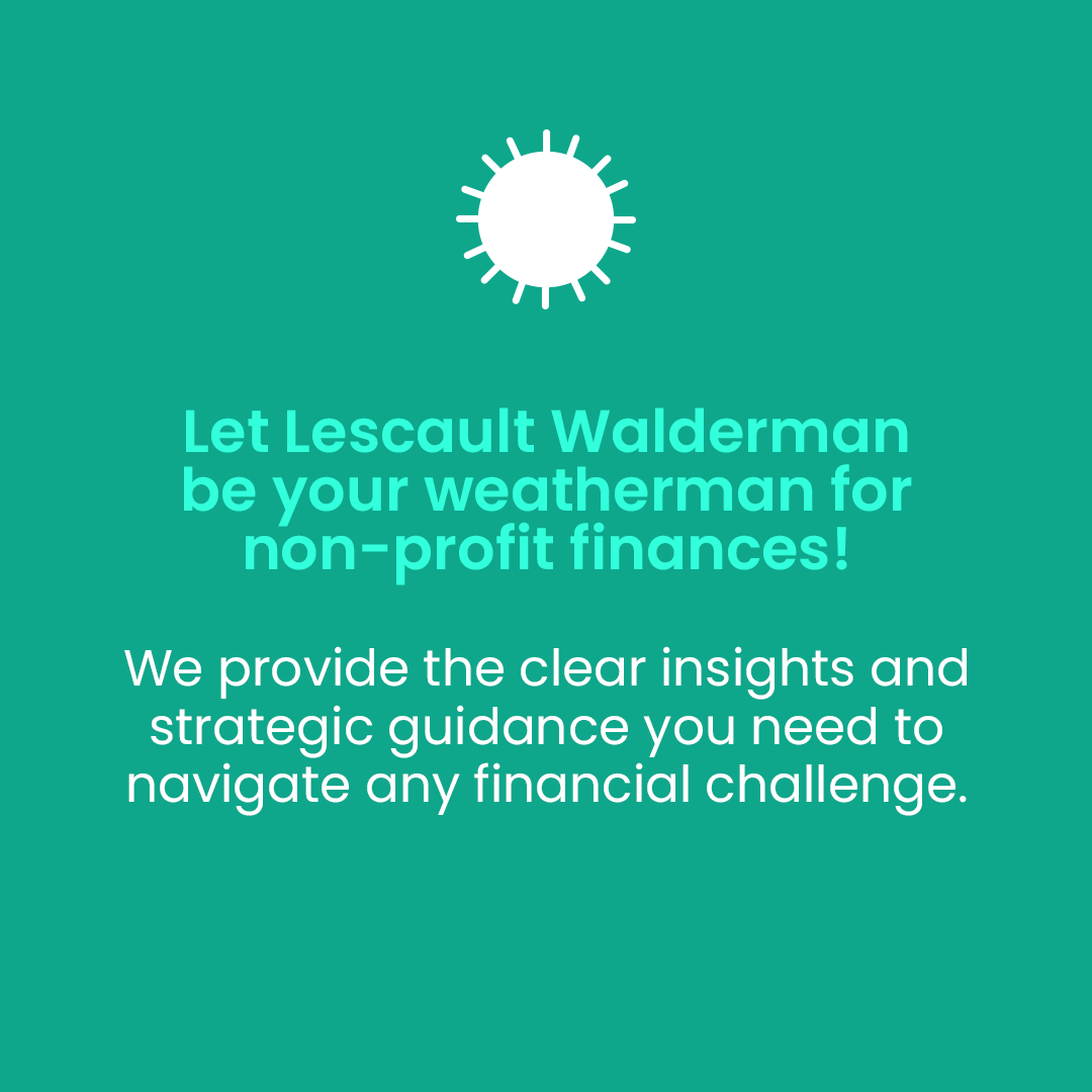 Grant deadlines stressing you out?
Lescault &amp; Walderman can help! We offer:

☀️ Clear grant visibility: Never miss an opportunity
✅ Streamlined expenses: Kiss spreadsheets goodbye
Successful fundraising: Make it a celebration!
⭐️ Measurable impact: See the difference you make