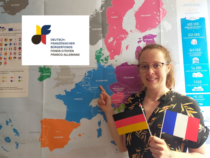 📣Notre chargée de mission devient référente régionale Fonds Citoyen #FrancoAllemand pour le Grand Est ! 🇩🇪 🇫🇷

👫Celui-ci conseille, met en réseau et finance les projets de rencontre transfrontalière portés par les acteurs du territoire. 

👉tinyurl.com/28jv2s9c