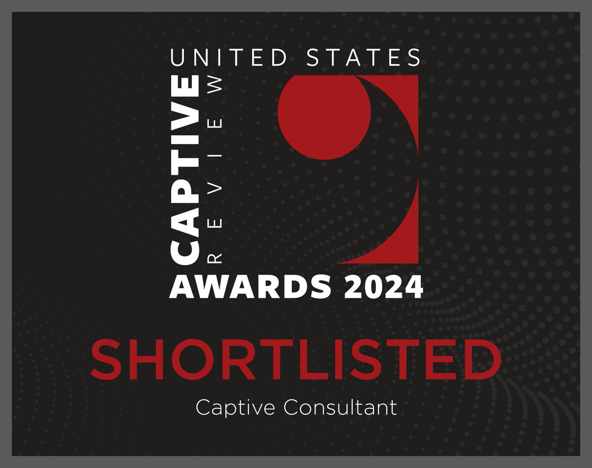 We’re excited to announce that we’ve been shortlisted for <a href="/CaptiveReview/">Captive Review</a>'s 2024 US Awards among the top captive consultants and actuarial firms across the nation. We’re humbled to be recognized alongside innovative industry leaders for our dedication to our practice.