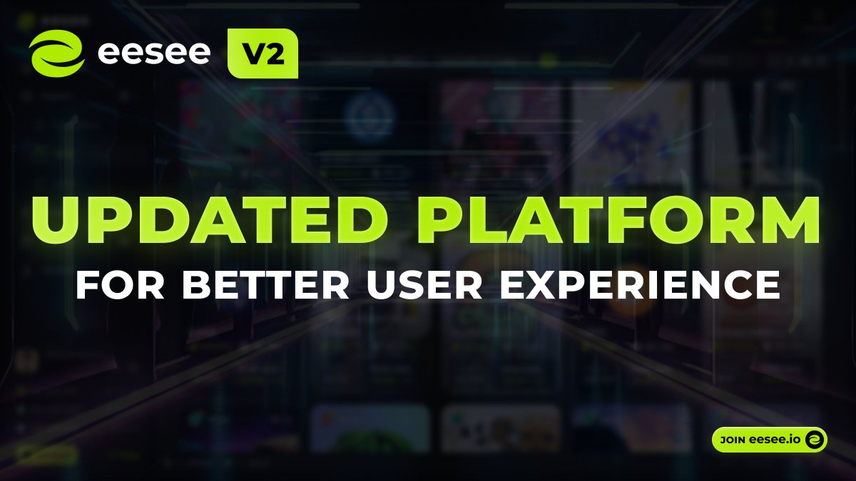 eesee V2 will provide you a whole new user experience 💯

While we're updating eesee to V2, we're not only focusing on fixing old issues, but also on adding new features

📱 During our audience research, we discovered that more than 70% of you use eesee via mobile devices

✅