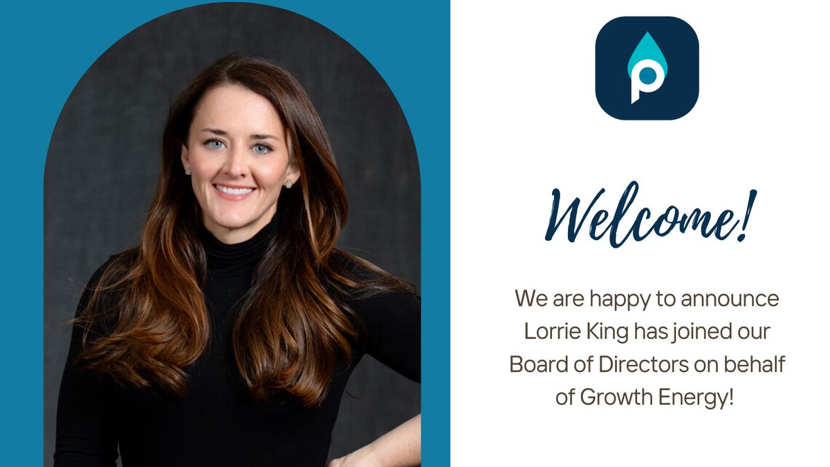 pivotcleannrg's tweet photo. We are excited to welcome Lorrie King, VP of Operations and Chief of Staff @GrowthEnergy to the Board of Directors. Lorrie is stepping in to replace @kmanning  after his three years of service as Treasurer - grateful for Kelly's contributions to Pivot over the years! https://t.co/xlD5nMexs1