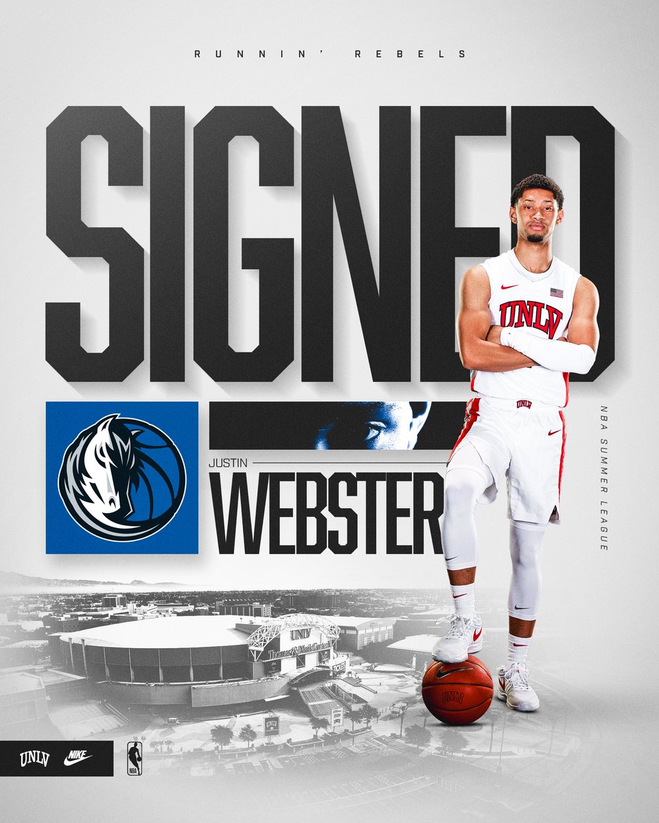 TheRunninRebels's tweet image. JWebb signed with his hometown team for NBA Summer League 👀