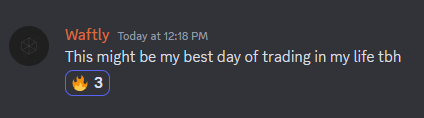dcruzitm's tweet photo. Member Waftly made $29,974.30 trading $ES_F and $NQ_F with us today. What a huge day!!

"Thank you to everyone in here single handily changing my life, love you all ❤️"

I love our community. 🙏

$SPY $QQQ https://t.co/JEkfE1XUws