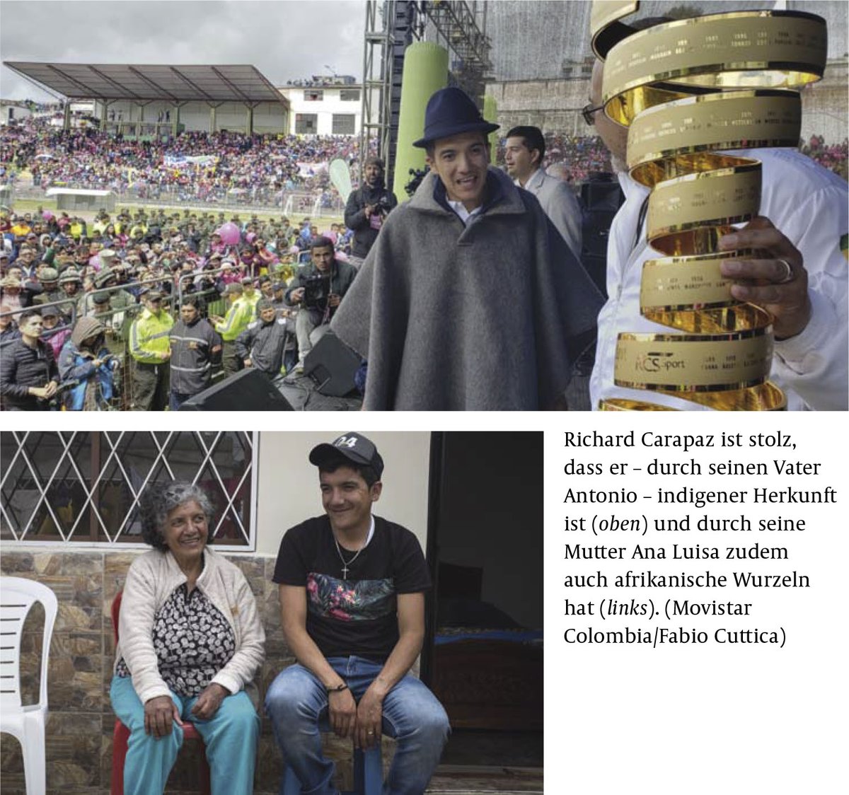 Der Mann kann alles tragen, aber Gelb steht ihm noch besser. 
¡ Felicidades, <a href="/RichardCarapazM/">Richard Carapaz M</a> !

(Aus der Fotostrecke von »Colombia es Pasión« von <a href="/mrendell/">Matt Rendell @mattrendell@indieweb.social</a>)