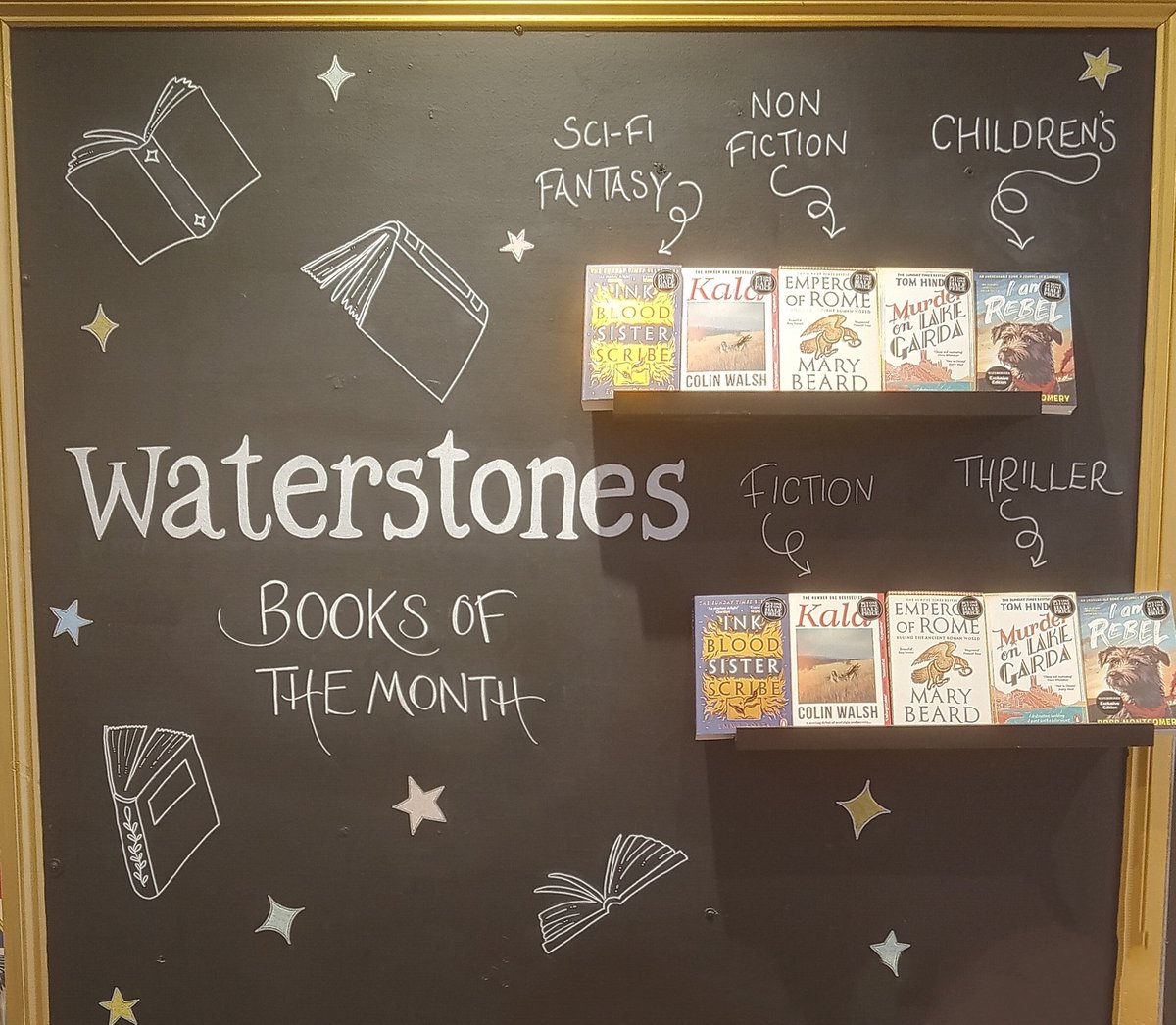 Our July Books of the Month. 
Ghosts of the past, the Roman empire, a murder o. Lake Garda, dark academia and a tribute to a powerful canine. #booksofthemonth