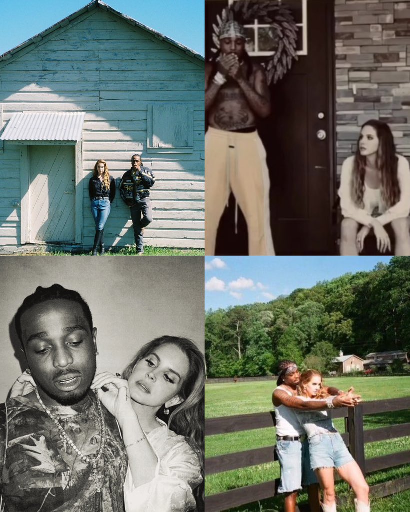 lana del rey and quavo for "tough"