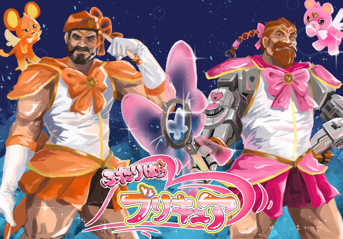 ふたりは！ブリキュア🩷🧡

#ValorantArt #VALORANT