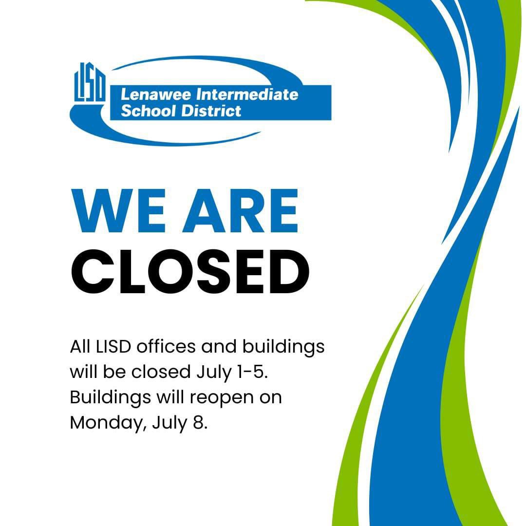 Just a reminder— hope all enjoy the week and holiday!