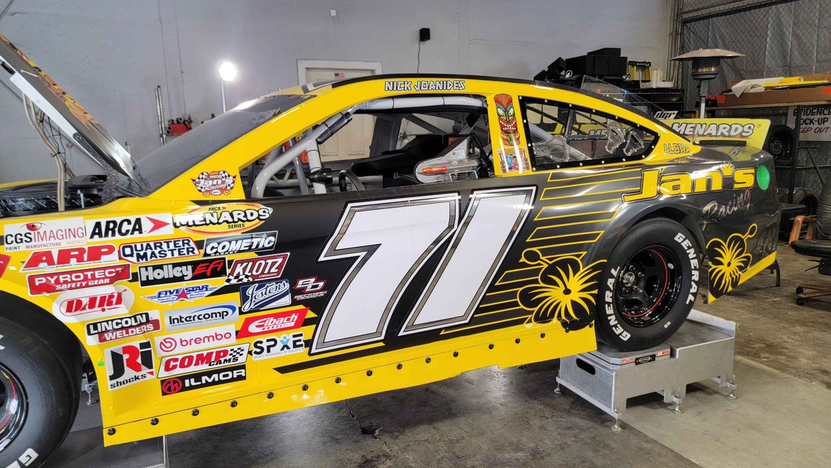 JaxFuiRacing's tweet photo. HUGE JFR MILESTONE!!

Our very own @Beckman_Designs is going to @ARCA_Racing West! Jan’s Racing #71 entry will feature a Beckman Designs original scheme for the double duty races at @Irwindale_Spdwy this Fourth of July weekend https://t.co/3nljGFiWq5