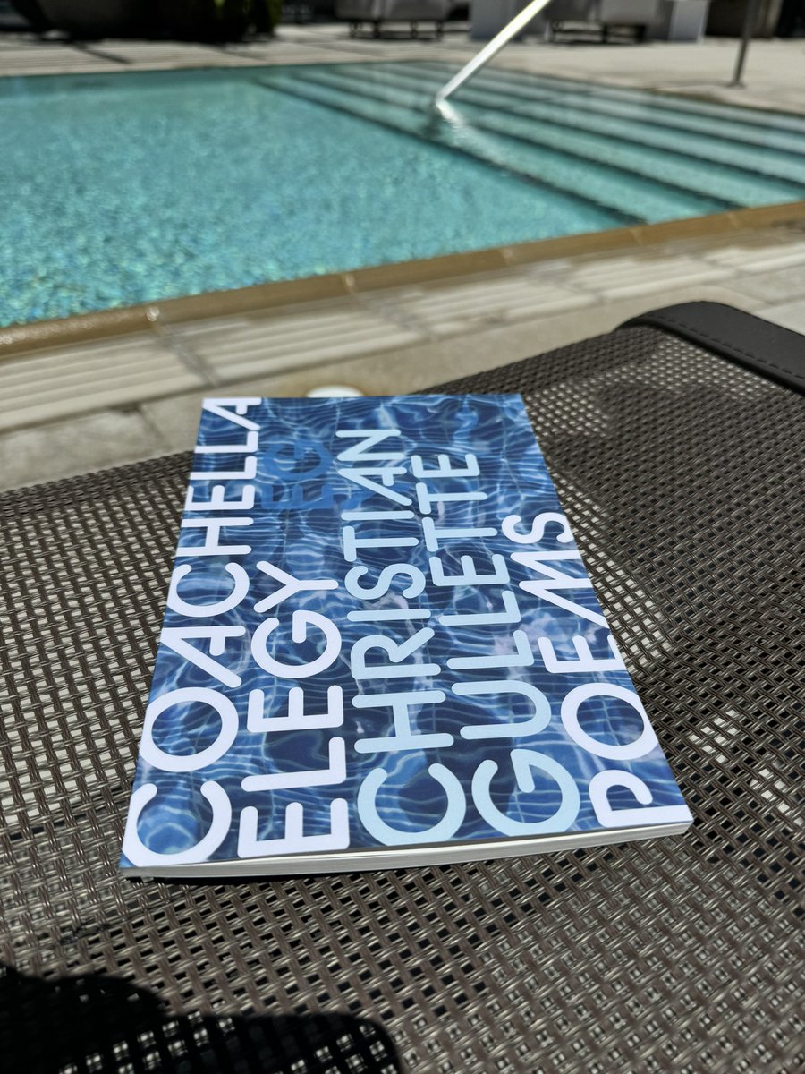 Christian Gullette (@chrisgullette_) on Twitter photo āØPUB DAY FOR COACHELLA ELEGY!
Thank you to everyone at <a href="/triohousepress/">Trio House Press</a> and to family and friends who supported me. This book is for Michael and my brother Jeremy. āØPUB DAY FOR COACHELLA ELEGY!
Thank you to everyone at <a href="/triohousepress/">Trio House Press</a> and to family and friends who supported me. This book is for Michael and my brother Jeremy.
