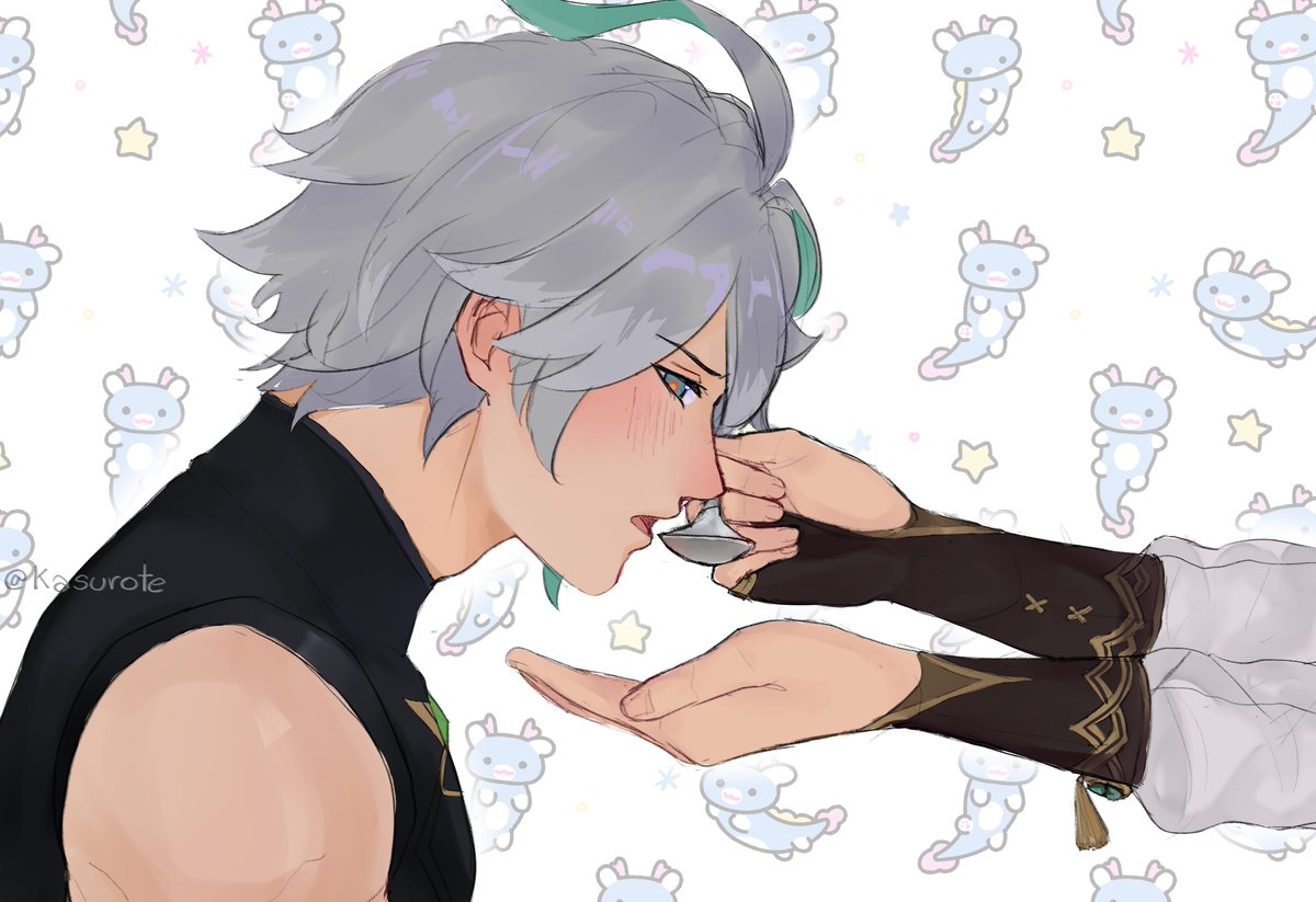 (He's secretly enjoying) 🫢 #Haikaveh 🌱🏛️