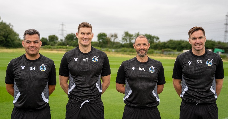 Official_BRFC's tweet photo. We are pleased to confirm Matt Taylor's coaching and support team for the 2024/25 season 🤝
