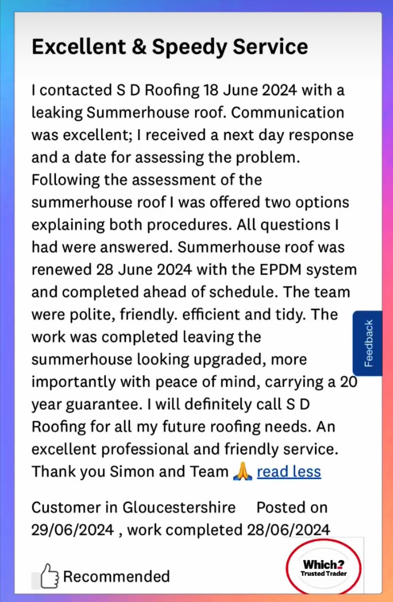 SD__Roofing's tweet photo. Another glowing review left for the team over the weekend ✨🤩✨ https://t.co/uYg7esg4zs
