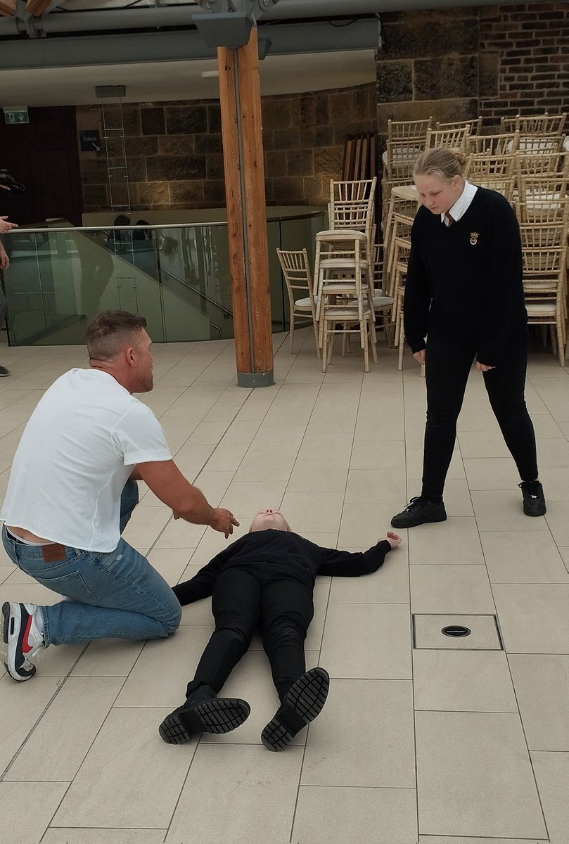 Thank you to <a href="/stuarthattonjr/">Stuart Hatton Jr</a> and @paul_cc123 for for hanging out with <a href="/DCHSalnwick/">DCHS Alnwick</a> Pride Club today. We learned CPR from Paul (a trained nurse👨🏻‍⚕️) and recorded song introductions for @PrideRadio 🏳️‍🌈❤️🎶 Thanks also <a href="/AlnwickGarden/">The Alnwick Garden</a> for hosting us! #PrideMonth2024 <a href="/PeleTrust/">Pele Trust</a>