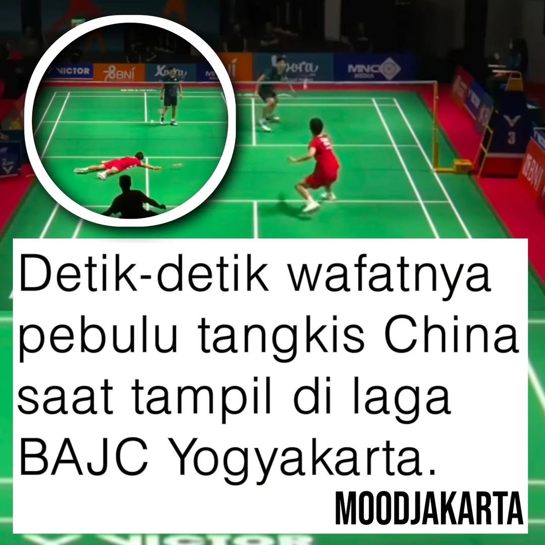 Pembulutangkis Muda China, Zhang Zhi Jie, Meninggal dunia setelah kolaps dilapangan saat bertanding dalam kompetisi BAJC 2024 di Yogyakarta minggu (30/6/2024)
—
A Thread
