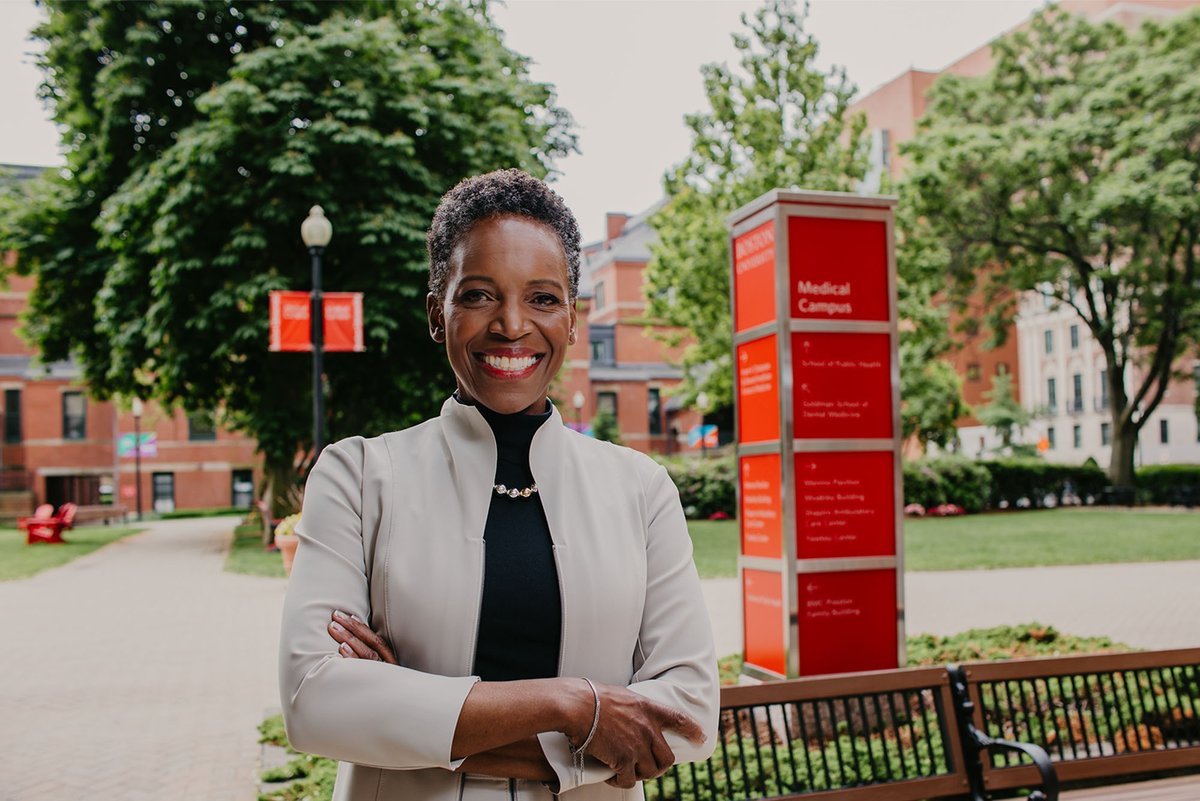 A new era has begun! Dr. Melissa L. Gilliam has assumed the role of the 11th president of the University, with a rich background and a forward-looking vision. We had a conversation with President Gilliam about her aspirations for BU. ❤️🐾

Keep reading ➡️ spr.ly/601798VnN