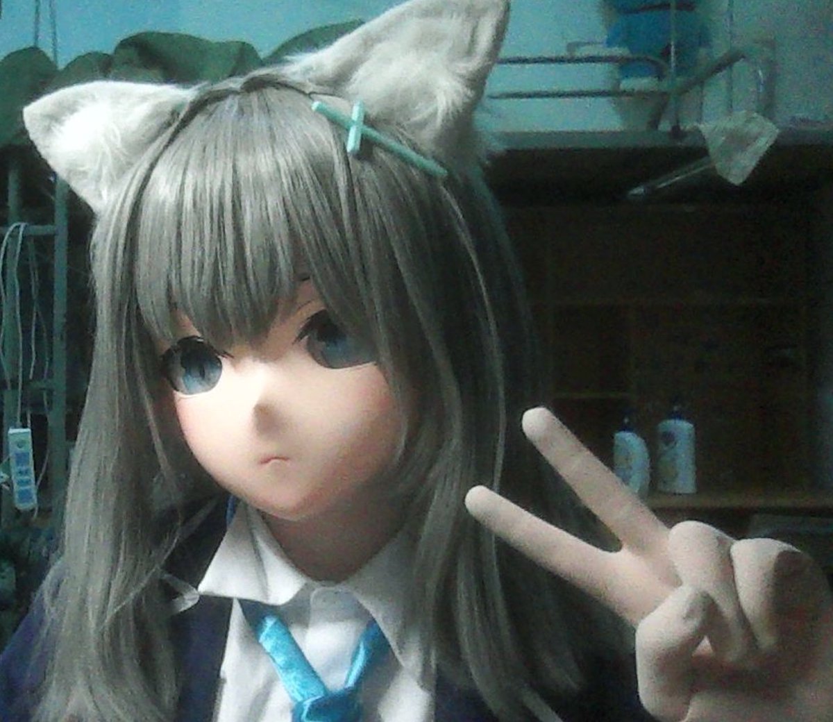 幽默笔记本的幽默摄像头，什么大清光学（瘫
#kigurumi