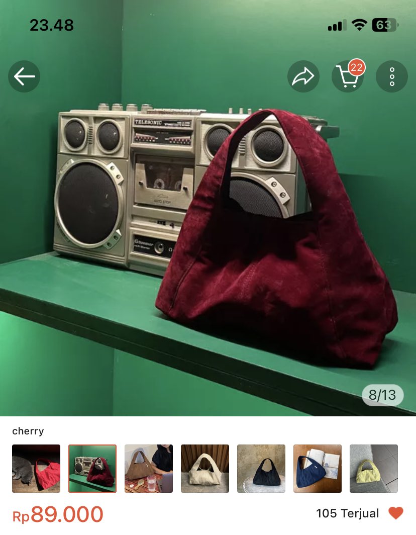 frogyberry's tweet photo. warna maroonnya udah restock 😍😍 https://t.co/3xccQJgpyn