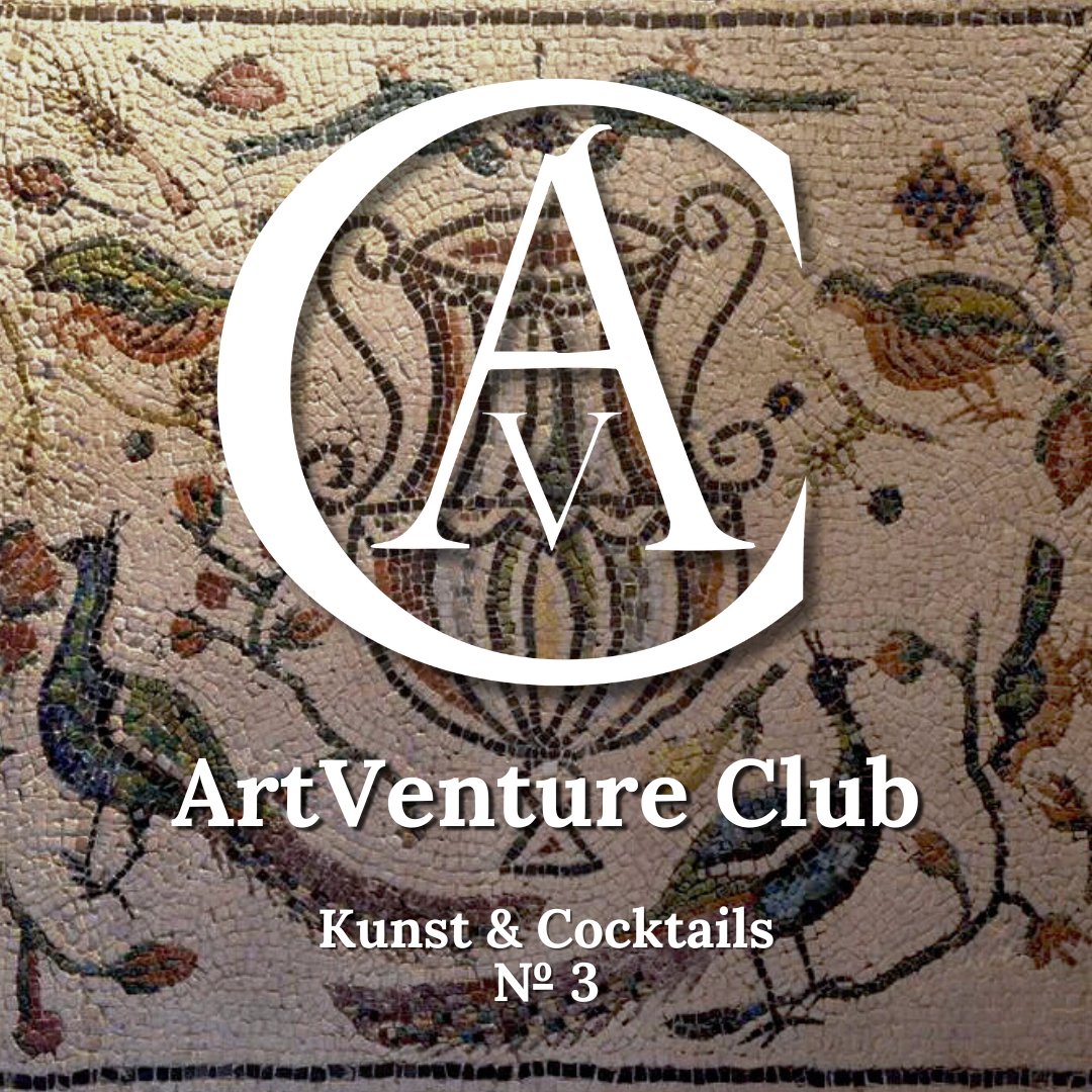ArtVentureClub's tweet photo. KUNST &amp; COCKTAILS № 3 🍹
Der ArtVenture Club im Juli

Sommer, Sonne, Cocktailzeit! Zur dritten Ausgabe unserer Reihe wird uns die Münchener Kunsthistorikerin und Kunstvermittlerin Urte Ehlers ihr Lieblingskunstwerk vorstellen!

Jetzt anmelden! 🤍

https://t.co/vd55LtD8eV https://t.co/4CQlSwji4b