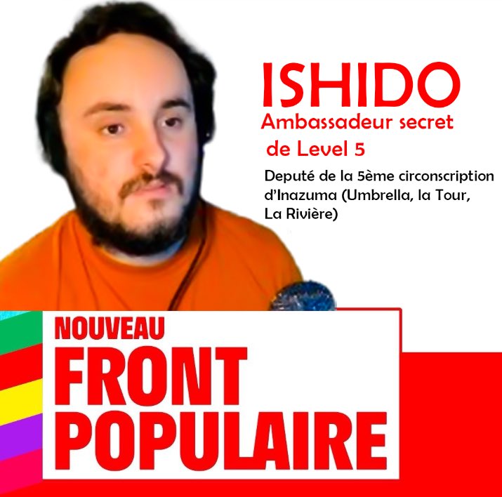 On a un meilleur graphiste que ce raciste, CHAMPAGNE 🍾

Et félicitations à notre député <a href="/ishido00/">Ishido</a> de s’être qualifié au second tour, nous croyons en tes chances !
