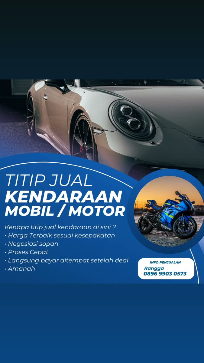 rots___'s tweet photo. #jualmobilsecond
#jualmobil
#zonauang
#titipjualkendaraan
#jualbelimobil
#mobilbekas https://t.co/UszpbNuItB