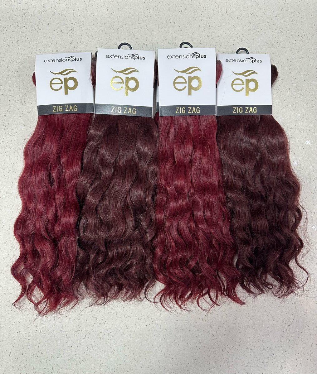 ExtensionsPlus's tweet image. ✨ Get ready to turn heads with our Zig Zag Wavy hair! Available in stunning colors #31 and #32, these 14-16 inch extensions add the perfect touch of glam to your look. ✨