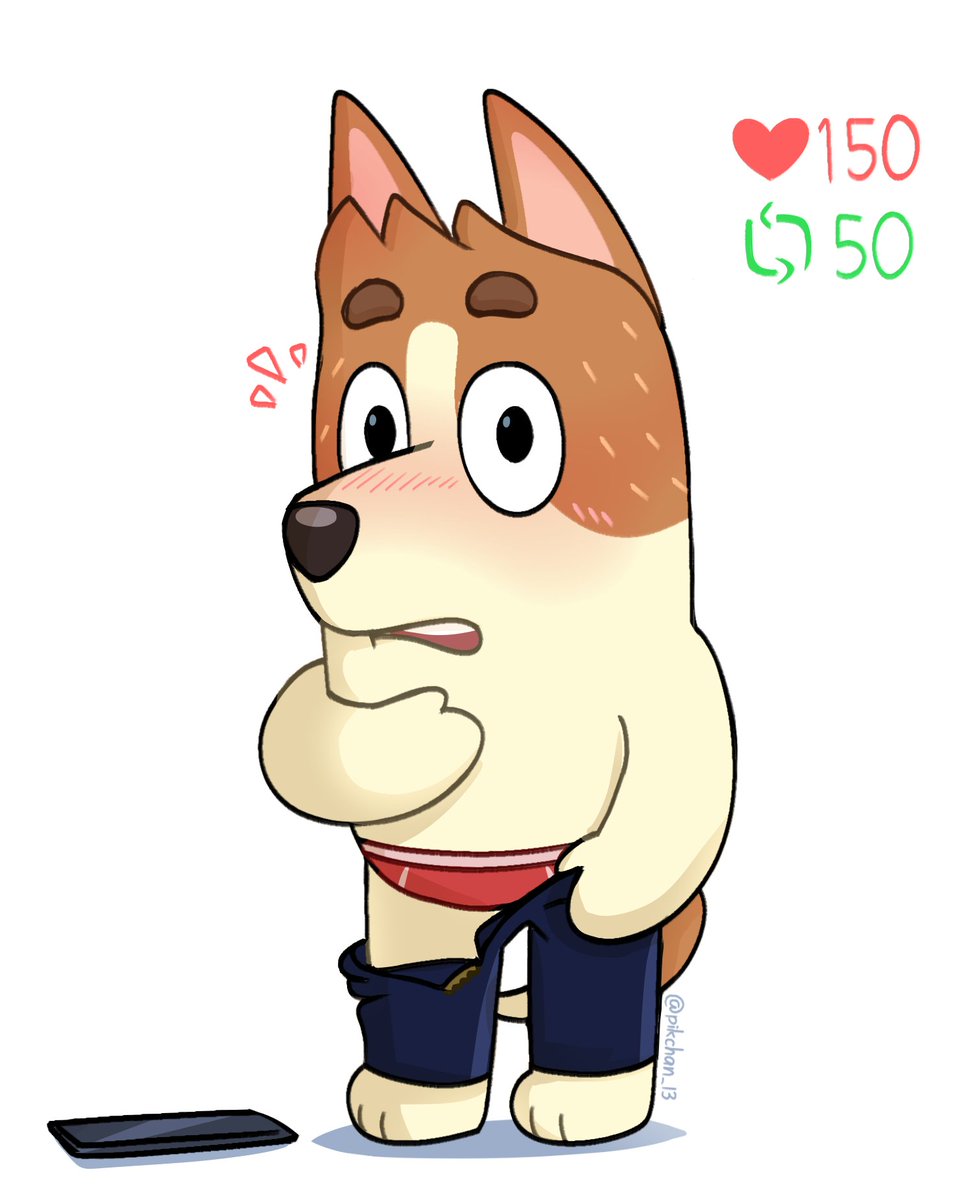 "Ahh... My belt! Don't look!!!"😖😣

#bluey #buckydunstan