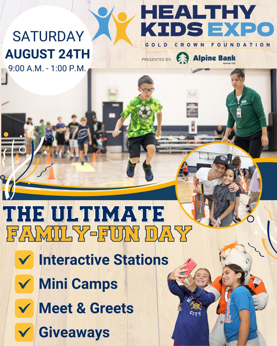 GoldCrownCO's tweet photo. β‘οΈAugust 24th
β‘οΈ9 am-1 pm
ππ¨You're busyπ¨π
Mark your calendars for the best event of the year! It will be here before you know it!
#GoldCrownHKE #HealthHuddle
https://t.co/SCJ8CvONH9 https://t.co/beODPD7e6V