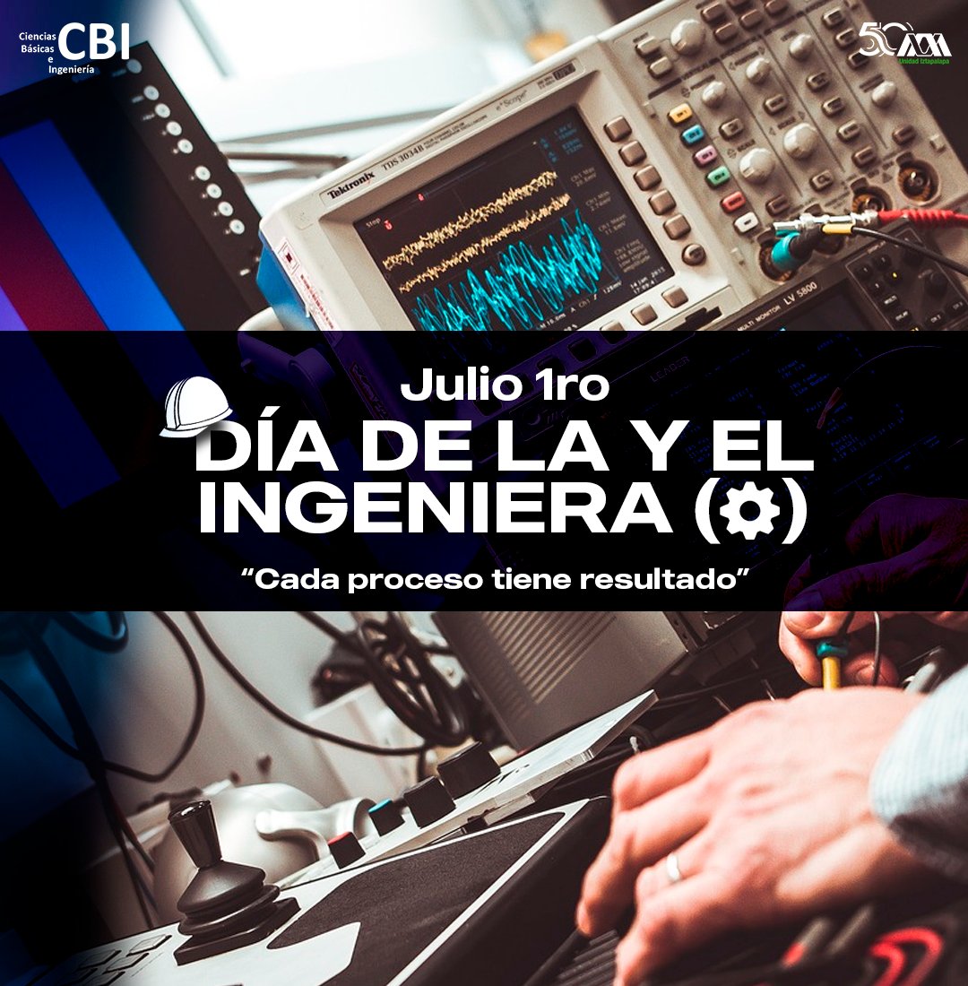 🎉 ¡Feliz día! | Cuéntanos ¿Cual es tu ingeniería? 🎉

A cada uno de nuestro alumnado, profesorado y egresados de las licenciaturas, maestrías y doctorados en ingeniería de la UAM Iztapalapa, son un orgullo para nosotros. 🙌🎓