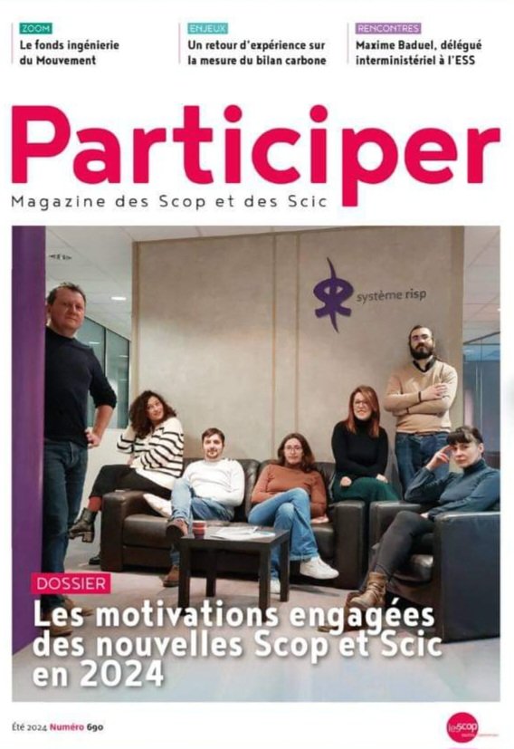 JPhilippebrun's tweet photo. [#Ess - Magazine] @les_scop : In #Participer n° 690 (été 2024), dossier "Les #motivations engagées des nouvelles #Scop et #Scic en 2024" ➡️ https://t.co/nUCIeHyDpf cc @FatimaBellaredj @jlandriot @CoopFR @jsaddierESS @ESS_France @benoithamon ⤵️ https://t.co/G0runD1aeO