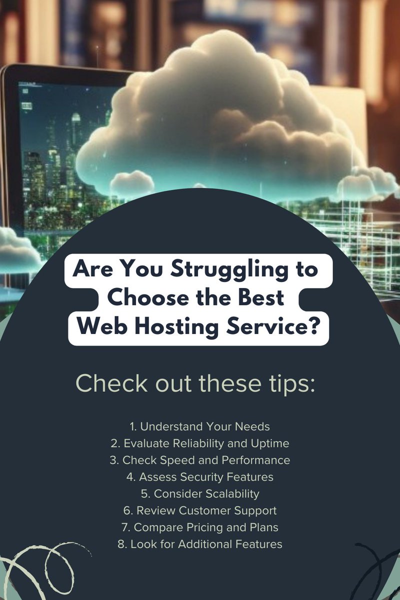 websitehosthq's tweet image. Discover the top 8 tips for selecting the perfect web hosting service for your needs. Ensure your website's success with our expert advice! 📌🔒 #WebHosting #WebsiteTips #HostingGuide