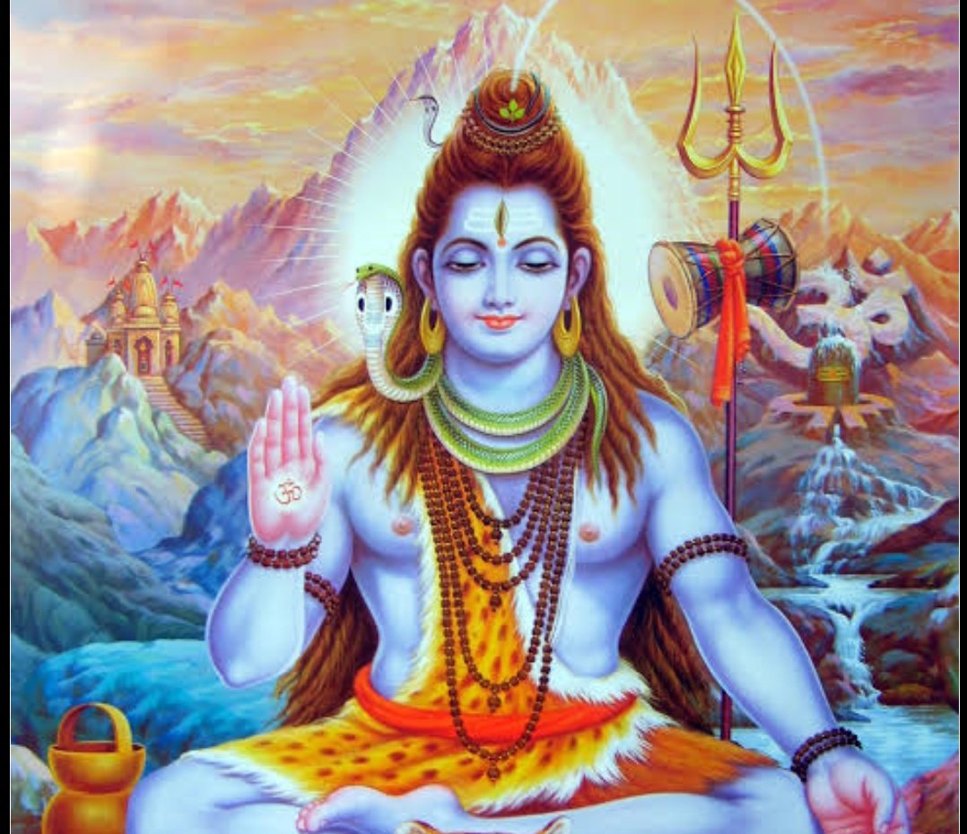 🚨 RAHUL GANDHI - "I will explain why Trishul, A weapon is placed behind the left shoulder of Lord Shiva"

"Because Trishul is a symbol of non-violence. It is placed behind left shoulder so that Shiva can't reach with his right hand"

BJP - Rahul Gandhi insulted crores of Lord