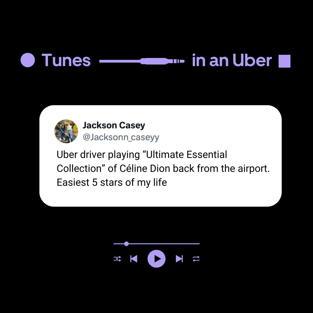 Uber tweet media