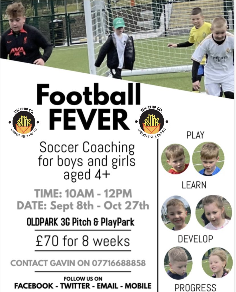 NEW DATES RELEASED. More FUN soccer coaching and our unique age specific programme - get your player signed up. All we need is their name and age - easy!