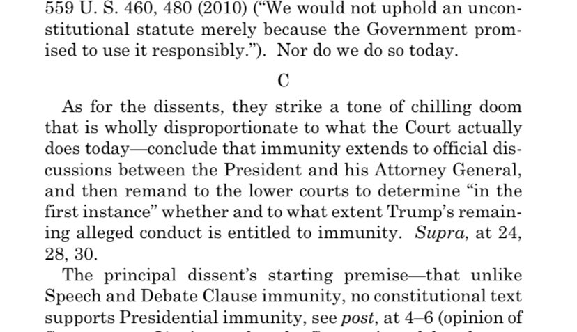 saterious's tweet photo. @npparikh Despite Sotomayor’s claim, it’s not at all clear that’s what the decision actually says. https://t.co/ImBPg4d1I8