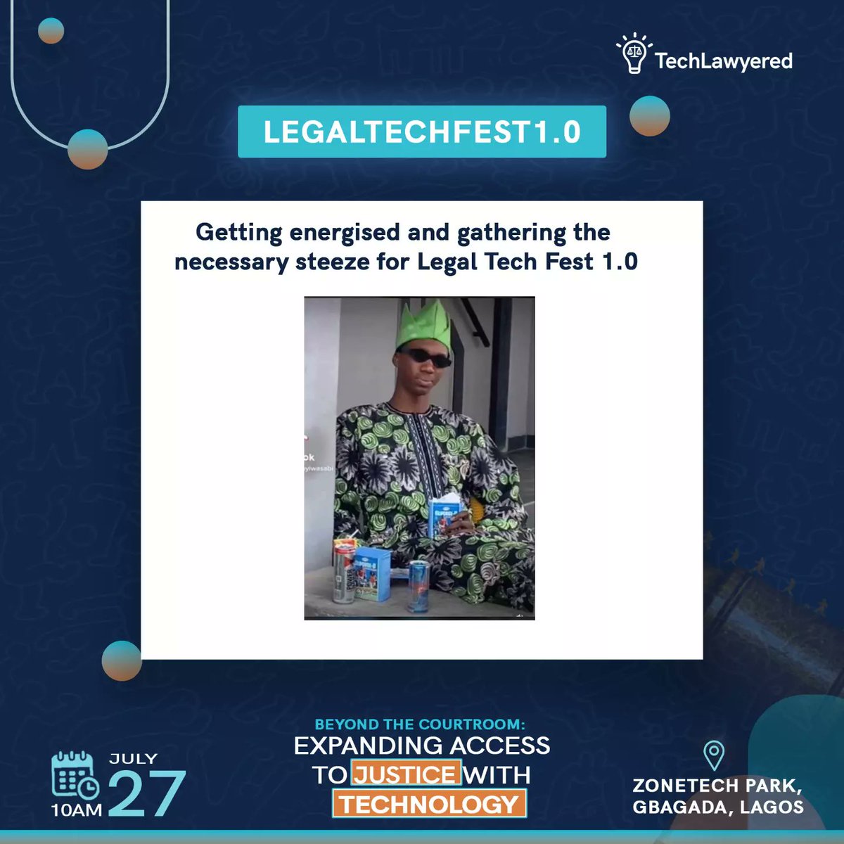 techlawyered's tweet photo. Will you be at #legaltechfest 1.0?
Yes or Yess?
#legaltechfestojustice #legaltech #techlawyered #beyondthecourtroom #legaltechconference #legaltechfest #techlawyered #beyondthecourtroom https://t.co/vFrUlycC6p